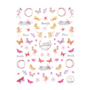 Abtibild Unghii SensoPRO Milano, Butterfly Mood CA-673
