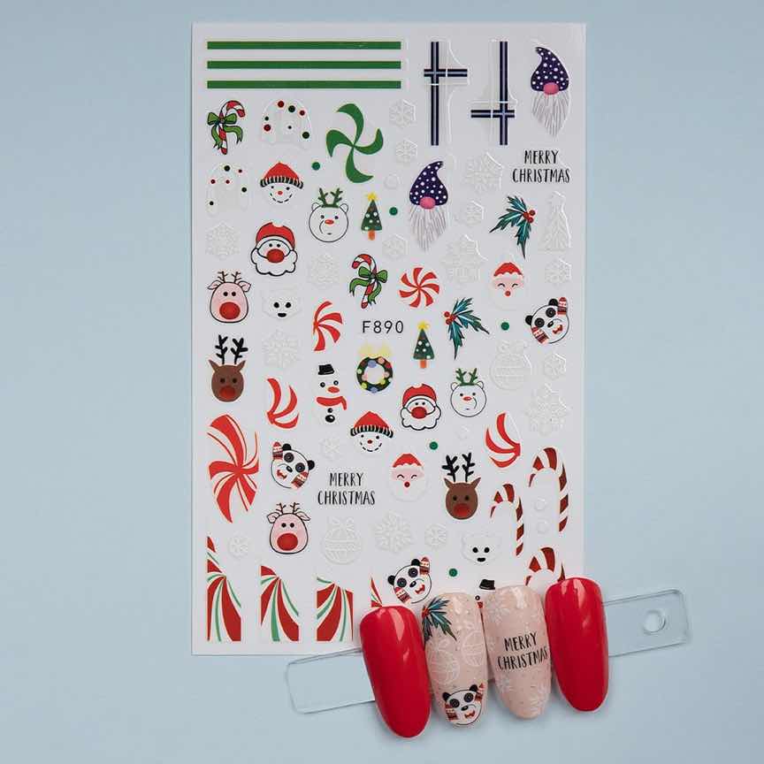 Abtibild Unghii SensoPRO Milano, Christmas Eve F890 Abtibild Unghii SensoPRO Milano, Christmas Eve F890