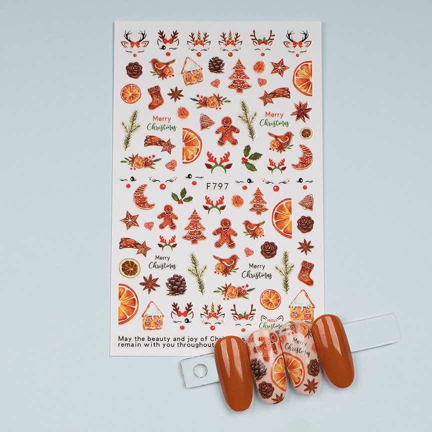 Abtibild Unghii SensoPRO Milano, Christmas Flavour F797 Abtibild Unghii SensoPRO Milano, Christmas Flavour F797