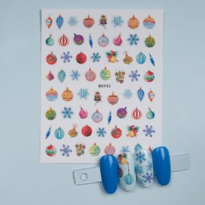 Abtibild Unghii SensoPRO Milano, Christmas Ornaments WG943
