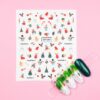 Abtibild Unghii SensoPRO Milano, Christmas Touch DP1261 Abtibild Unghii SensoPRO Milano, Christmas Touch DP1261