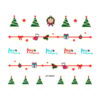 Abtibild Unghii SensoPRO Milano Christmas Wonderland Edition, QY-SD001 Abtibild Unghii SensoPRO Milano Christmas Wonderland Edition, QY-SD001
