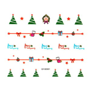 Abtibild Unghii SensoPRO Milano Christmas Wonderland Edition, QY-SD001