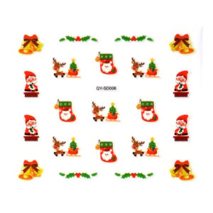 Abtibild Unghii SensoPRO Milano Christmas Wonderland Edition, QY-SD006