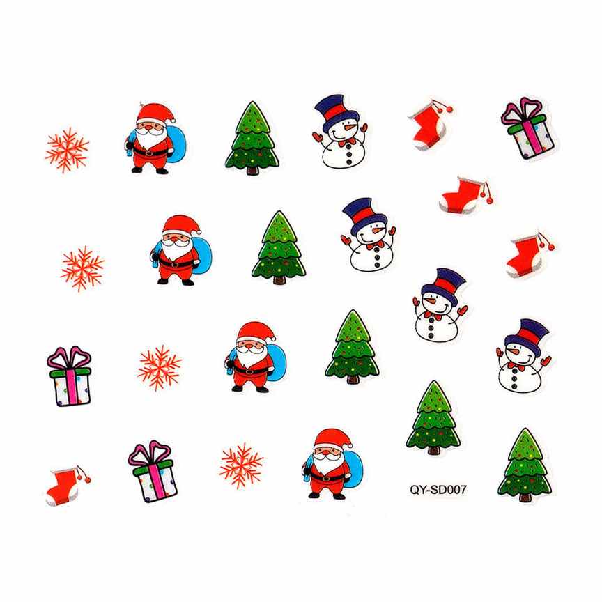 Abtibild Unghii SensoPRO Milano Christmas Wonderland Edition, QY-SD007 Abtibild Unghii SensoPRO Milano Christmas Wonderland Edition, QY-SD007