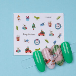 Abtibild Unghii SensoPRO Milano Christmas Wonderland Edition, QY-SD010