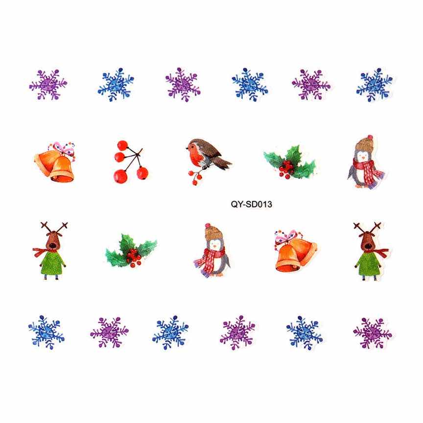 Abtibild Unghii SensoPRO Milano Christmas Wonderland Edition, QY-SD013 Abtibild Unghii SensoPRO Milano Christmas Wonderland Edition, QY-SD013