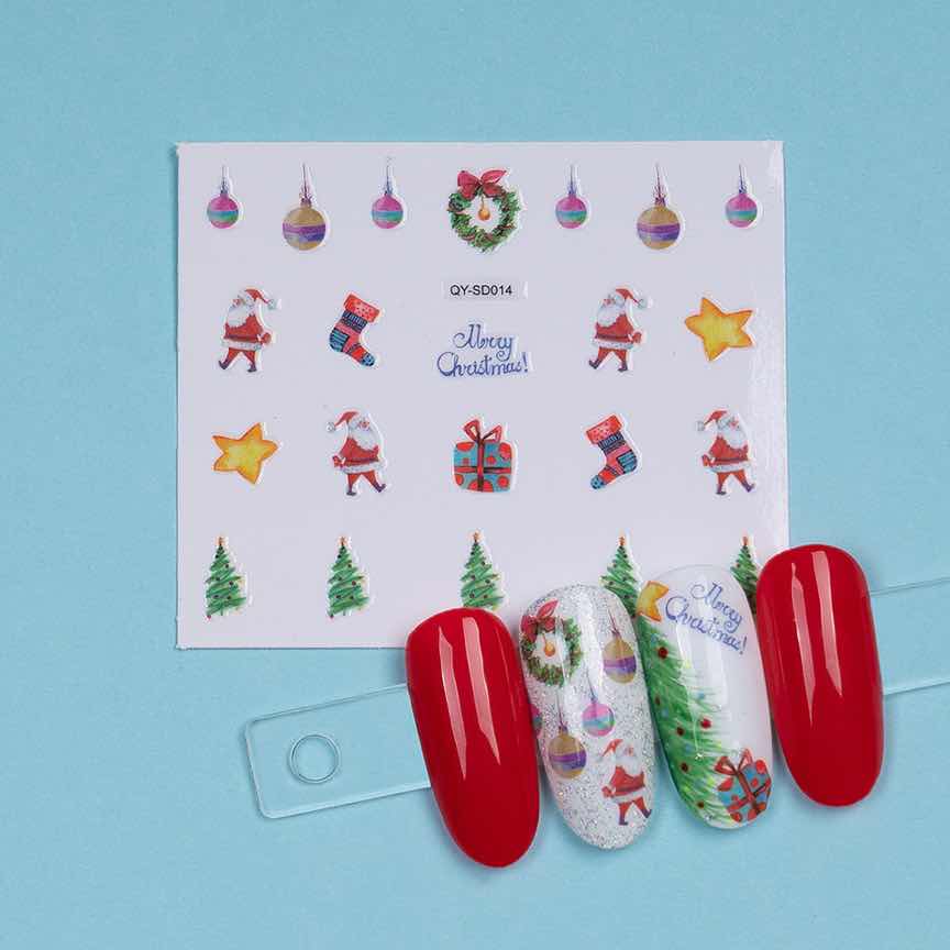 Abtibild Unghii SensoPRO Milano Christmas Wonderland Edition, QY-SD014 Abtibild Unghii SensoPRO Milano Christmas Wonderland Edition, QY-SD014