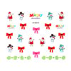 Abtibild Unghii SensoPRO Milano Christmas Wonderland Edition, QY-SD016 Abtibild Unghii SensoPRO Milano Christmas Wonderland Edition, QY-SD016