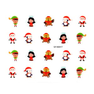 Abtibild Unghii SensoPRO Milano Christmas Wonderland Edition, QY-SD017