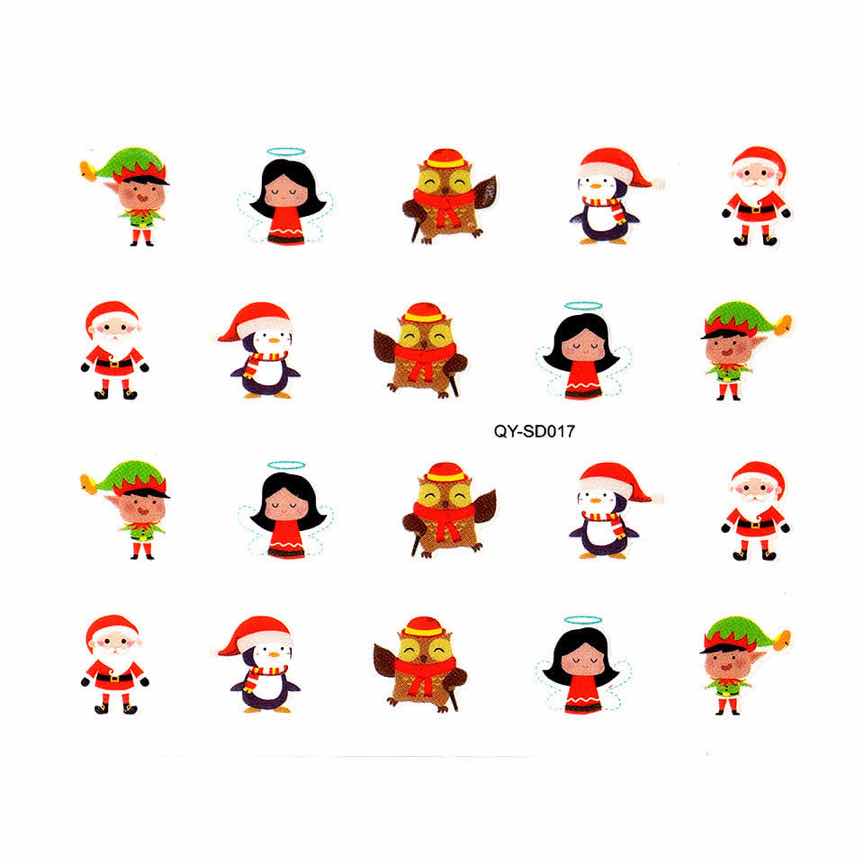 Abtibild Unghii SensoPRO Milano Christmas Wonderland Edition, QY-SD017 Abtibild Unghii SensoPRO Milano Christmas Wonderland Edition, QY-SD017
