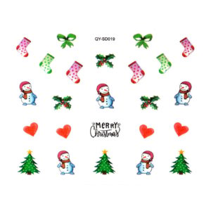 Abtibild Unghii SensoPRO Milano Christmas Wonderland Edition, QY-SD019