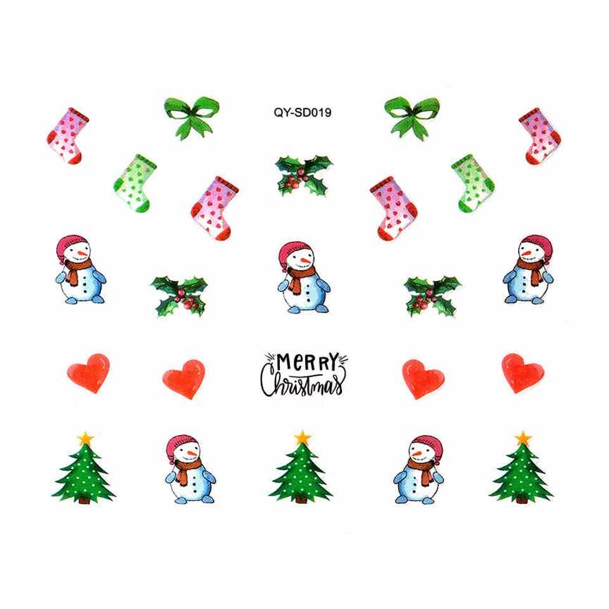 Abtibild Unghii SensoPRO Milano Christmas Wonderland Edition, QY-SD019 Abtibild Unghii SensoPRO Milano Christmas Wonderland Edition, QY-SD019