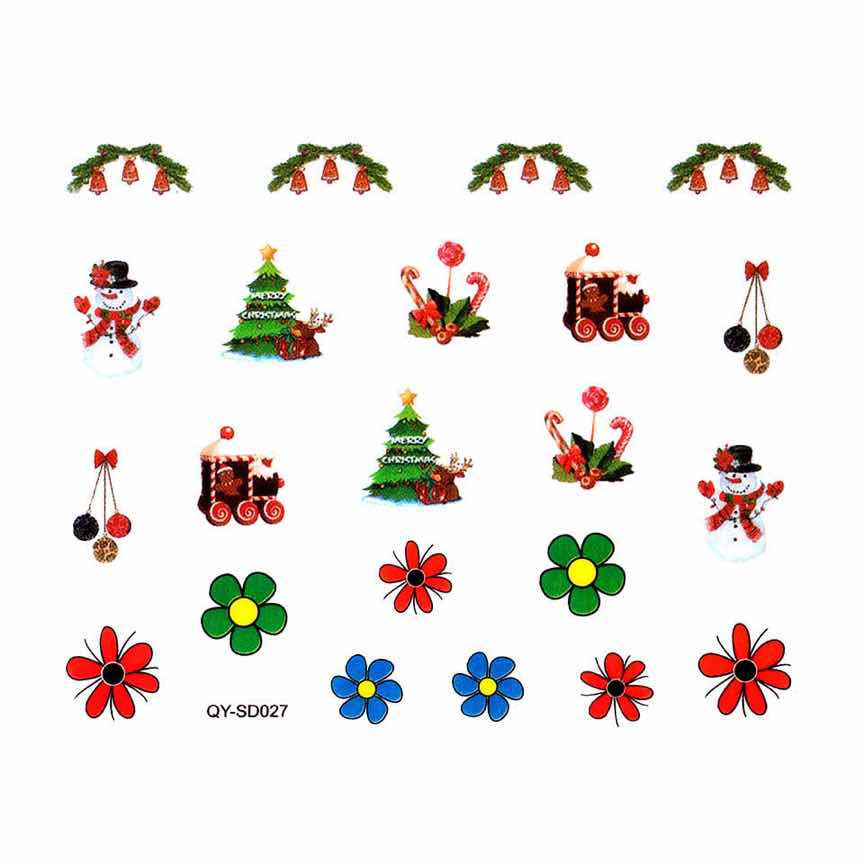 Abtibild Unghii SensoPRO Milano Christmas Wonderland Edition, QY-SD027 Abtibild Unghii SensoPRO Milano Christmas Wonderland Edition, QY-SD027