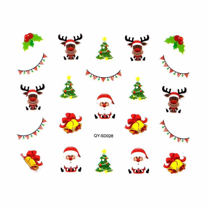 Abtibild Unghii SensoPRO Milano Christmas Wonderland Edition, QY-SD028 Abtibild Unghii SensoPRO Milano Christmas Wonderland Edition, QY-SD028