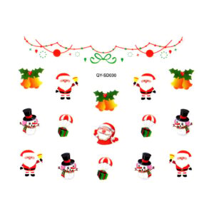 Abtibild Unghii SensoPRO Milano Christmas Wonderland Edition, QY-SD030