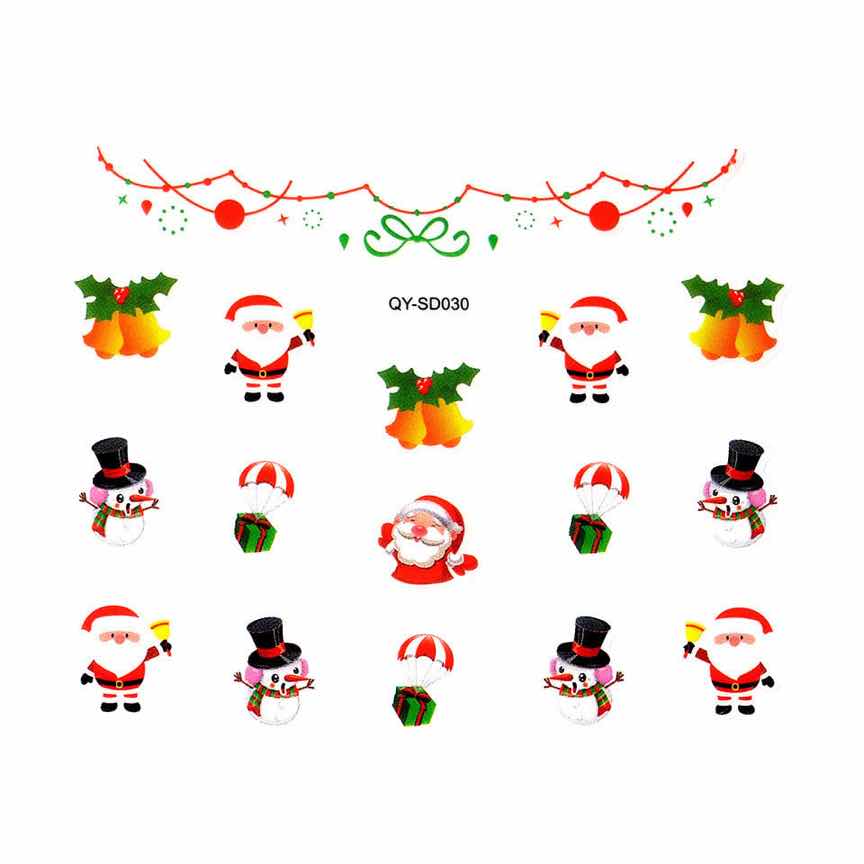 Abtibild Unghii SensoPRO Milano Christmas Wonderland Edition, QY-SD030 Abtibild Unghii SensoPRO Milano Christmas Wonderland Edition, QY-SD030