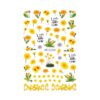 Abtibild Unghii SensoPRO Milano, Daisy Waves XF3336 Abtibild Unghii SensoPRO Milano, Daisy Waves XF3336
