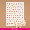 Abtibild Unghii SensoPRO Milano, Fall Innocence HC-014 Abtibild Unghii SensoPRO Milano, Fall Innocence HC-014