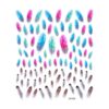 Abtibild Unghii SensoPRO Milano, Feather Rocks DP128