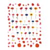 Abtibild Unghii SensoPRO Milano Flower Space, model HC-028 Abtibild Unghii SensoPRO Milano Flower Space, model HC-028