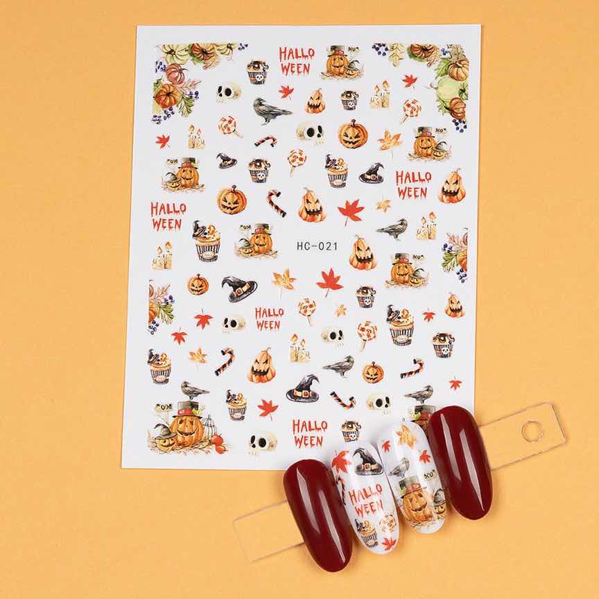 Abtibild Unghii SensoPRO Milano Halloween Rocks, model HC-021 Abtibild Unghii SensoPRO Milano Halloween Rocks, model HC-021