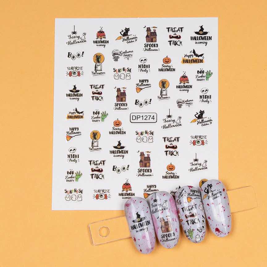 Abtibild Unghii SensoPRO Milano, Halloween Trick or Treat DP1274 Abtibild Unghii SensoPRO Milano, Halloween Trick or Treat DP1274