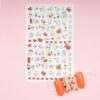 Abtibild Unghii SensoPRO Milano Love Embrace, model F106 Abtibild Unghii SensoPRO Milano Love Embrace, model F106