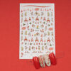 Abtibild Unghii SensoPRO Milano, Santa's Team F621
