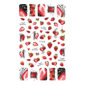 Abtibild Unghii SensoPRO Milano Strawberry Juice, model F763