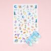 Abtibild Unghii SensoPRO Milano Summer Splash, model F649 Abtibild Unghii SensoPRO Milano Summer Splash, model F649