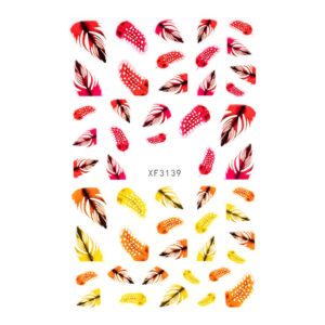 Abtibild Unghii SensoPRO Milano, Sunset Feather XF3139