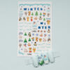 Abtibild Unghii SensoPRO Milano Winter Song, model F815 Abtibild Unghii SensoPRO Milano Winter Song, model F815