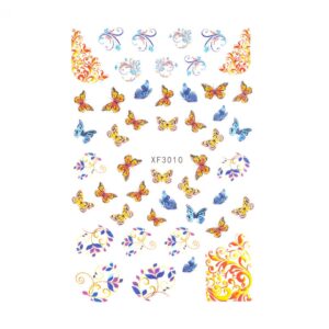 Abtibilduri unghii SensoPRO Milano Butterfly Essence, model XF3010