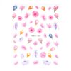 Abtibilduri unghii SensoPRO Milano Flowers Grace, model HANYI 307