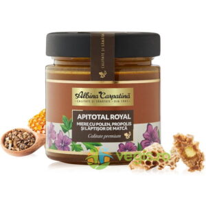 Miere cu Polen, Propolis si Laptisor de Matca Apitotal Royal 270g