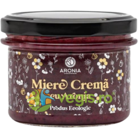 Miere Crema cu Aronia Ecologica/Bio 220g