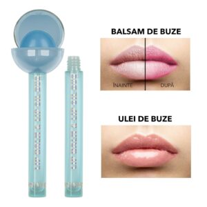 Balsam si Ulei de Buze Handaiyan Lollipop Lip Balm & Lip Oil Duo #06