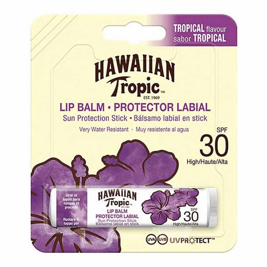 Balsam pentru buze stick cu protectie solara SPF30 Hawaiian Tropic 4 gr Balsam pentru buze stick cu protectie solara SPF30 Hawaiian Tropic 4 gr
