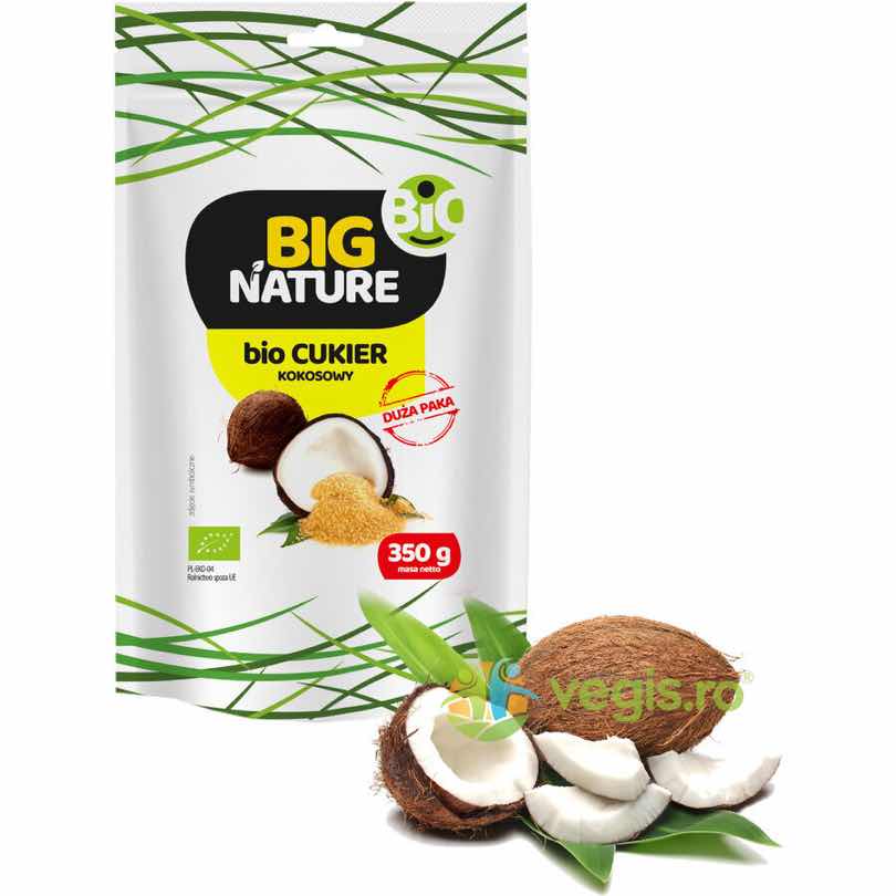 Zahar de Cocos Ecologic/Bio 350g Zahar de Cocos Ecologic/Bio 350g