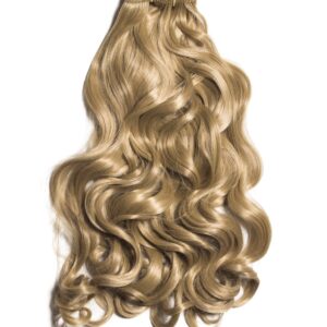 Extensii Clip-On Ondulat Blond Cenusiu
