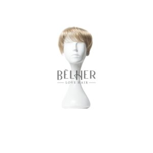 Peruca Partiala Clip-On Blond Cenusiu