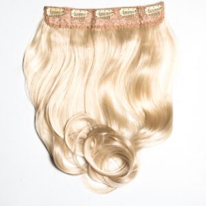 Tresa Clip-On Ondulat Blond Deschis