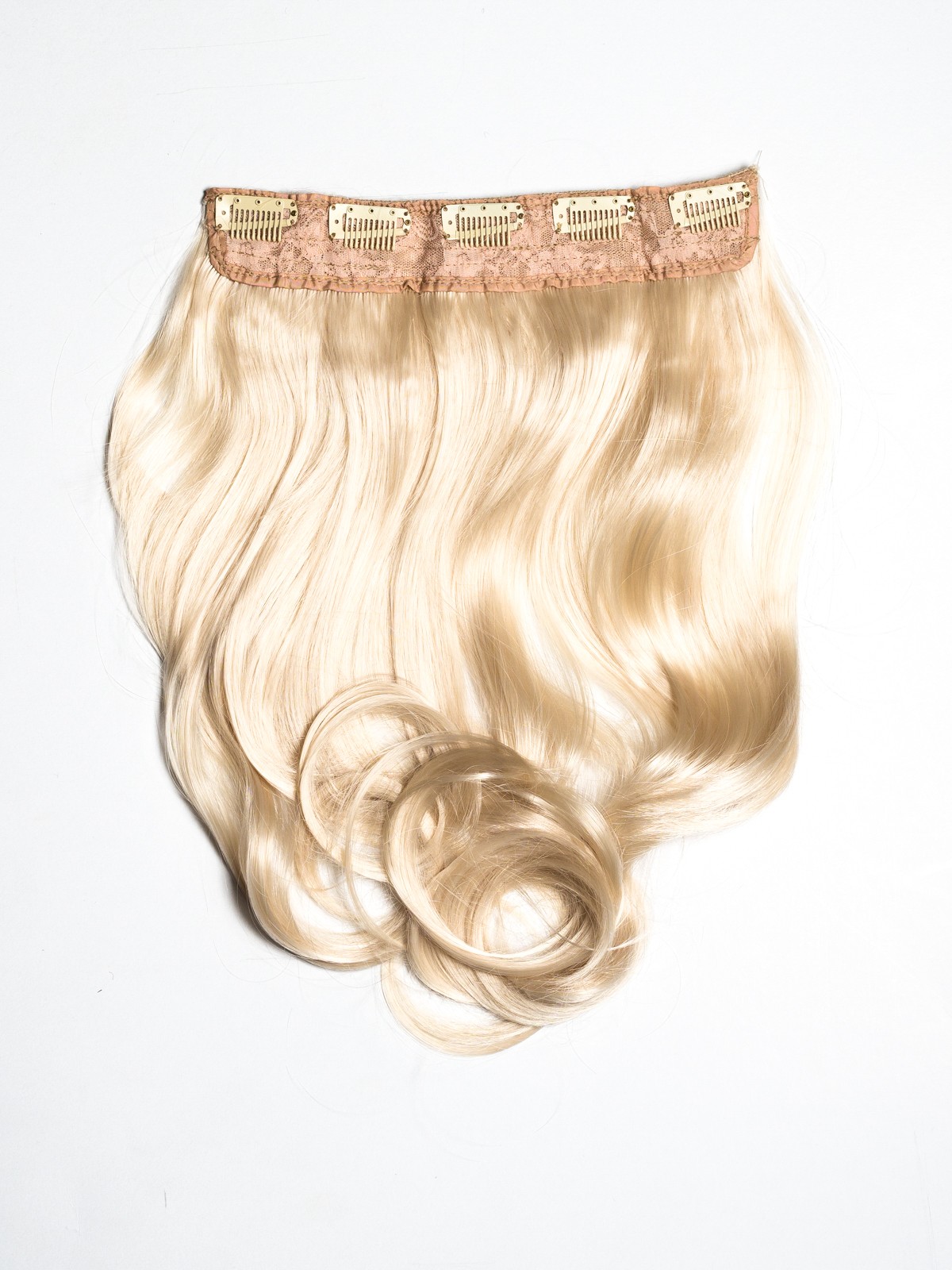 Tresa Clip-On Ondulat Blond Deschis Tresa Clip-On Ondulat Blond Deschis