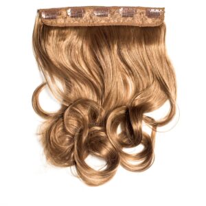 Tresa Clip-On Ondulat Blond Inchis Auriu