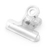 Clips bulldog transparent 37mm Clips bulldog transparent 37mm