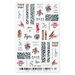 Tatuaj 2D unghii N1407