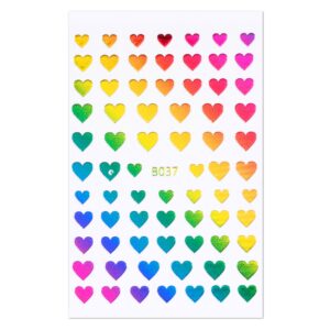 Abtibild unghii Love B037 Rainbow