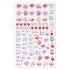 Abtibild unghii Love F628