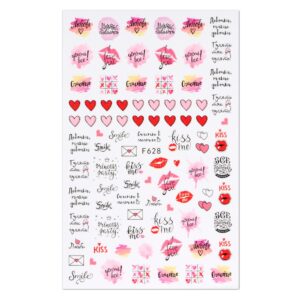 Abtibild unghii Love F628